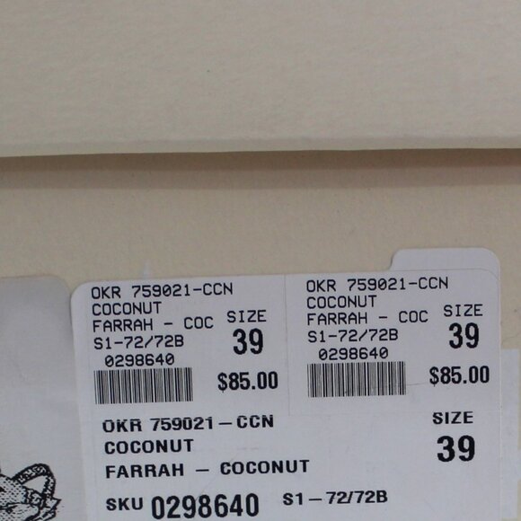 Oker Farrah Leather Sandal, Women's, US 8.5 - Picture 4 of 5